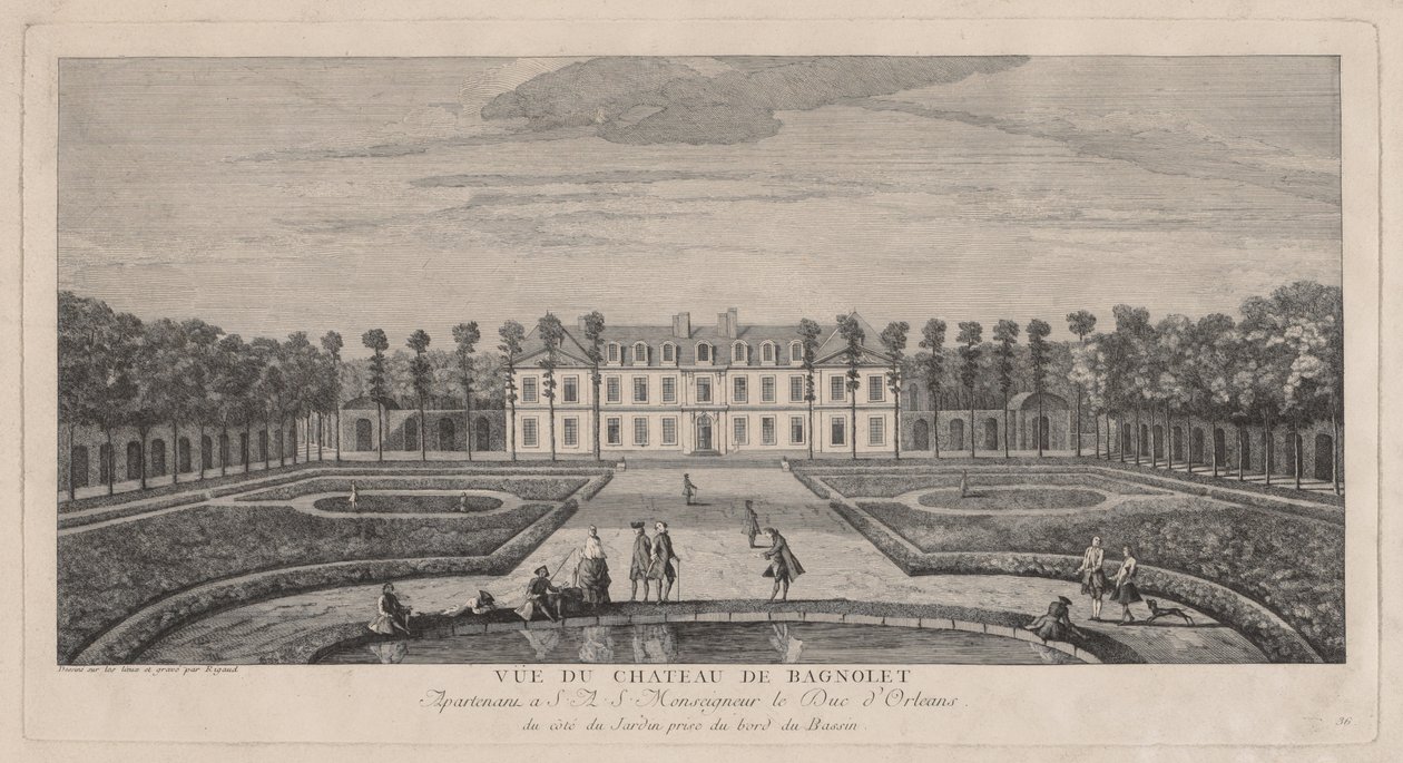 Bagnolet kastély alkotó: Jacques Rigaud