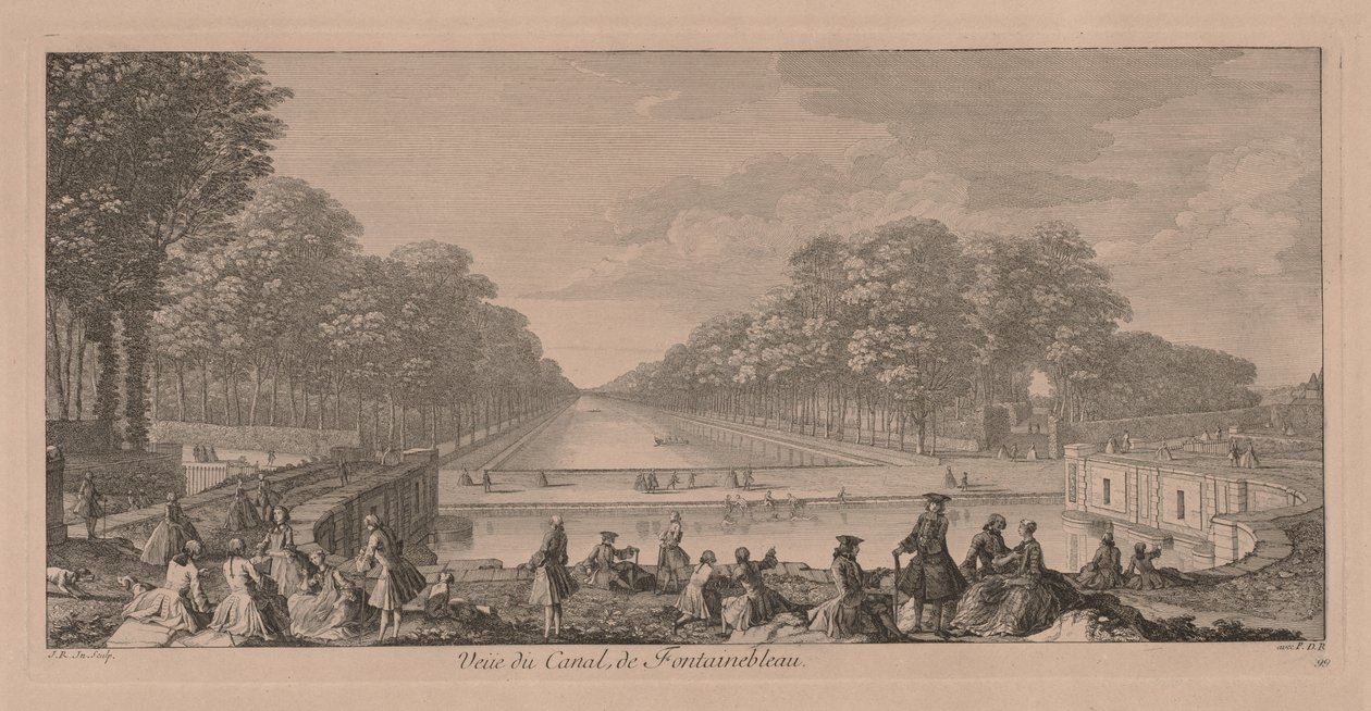 A fontainebleau-i csatorna alkotó: Jacques Rigaud