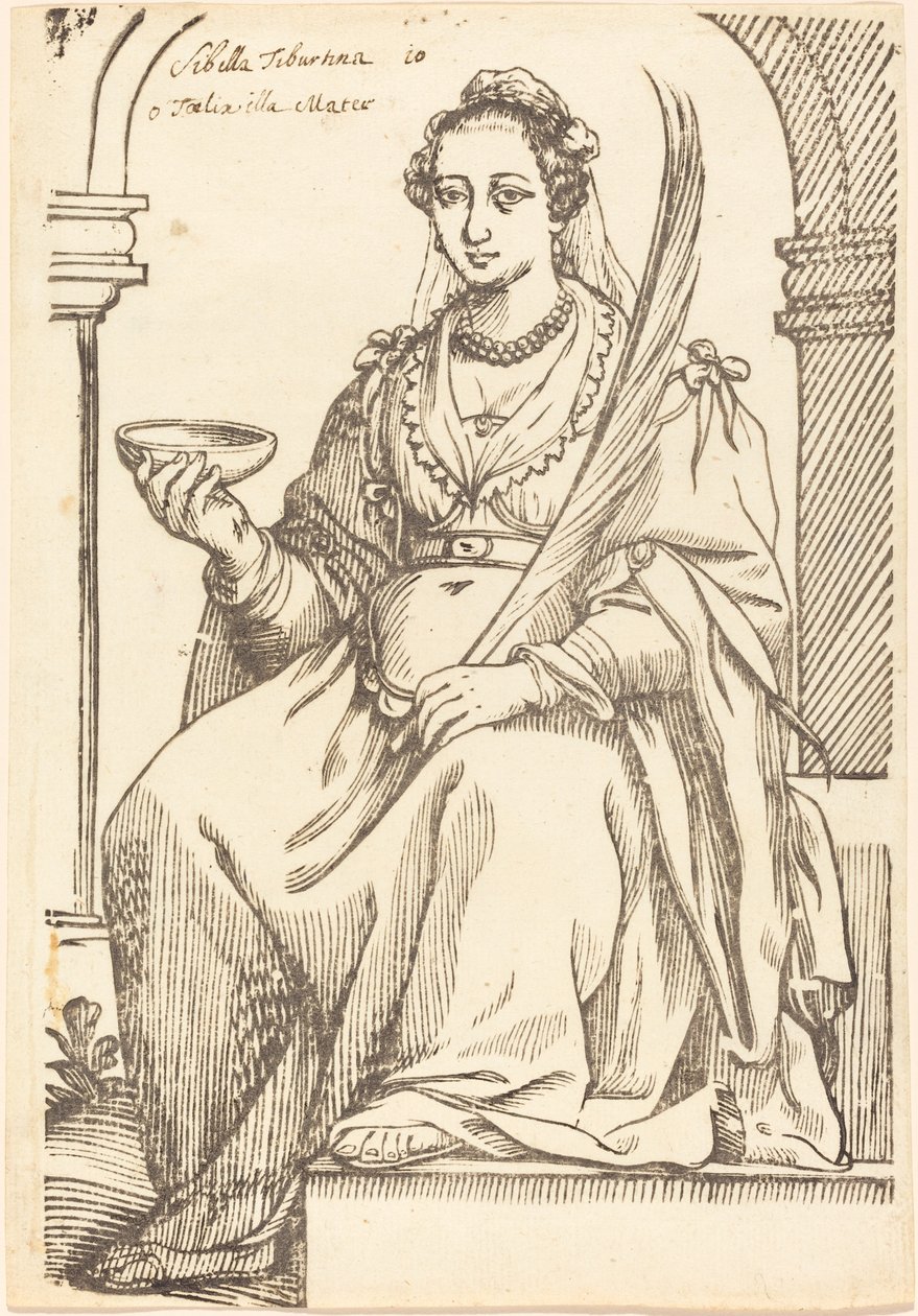 Sibylla Tiburtina alkotó: Jacques Stella