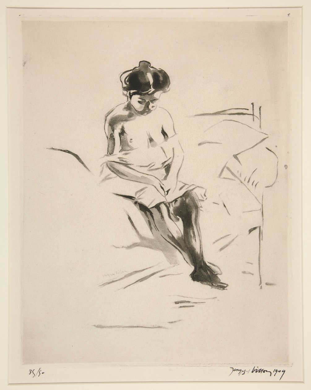La faute (A hiba) alkotó: Jacques Villon