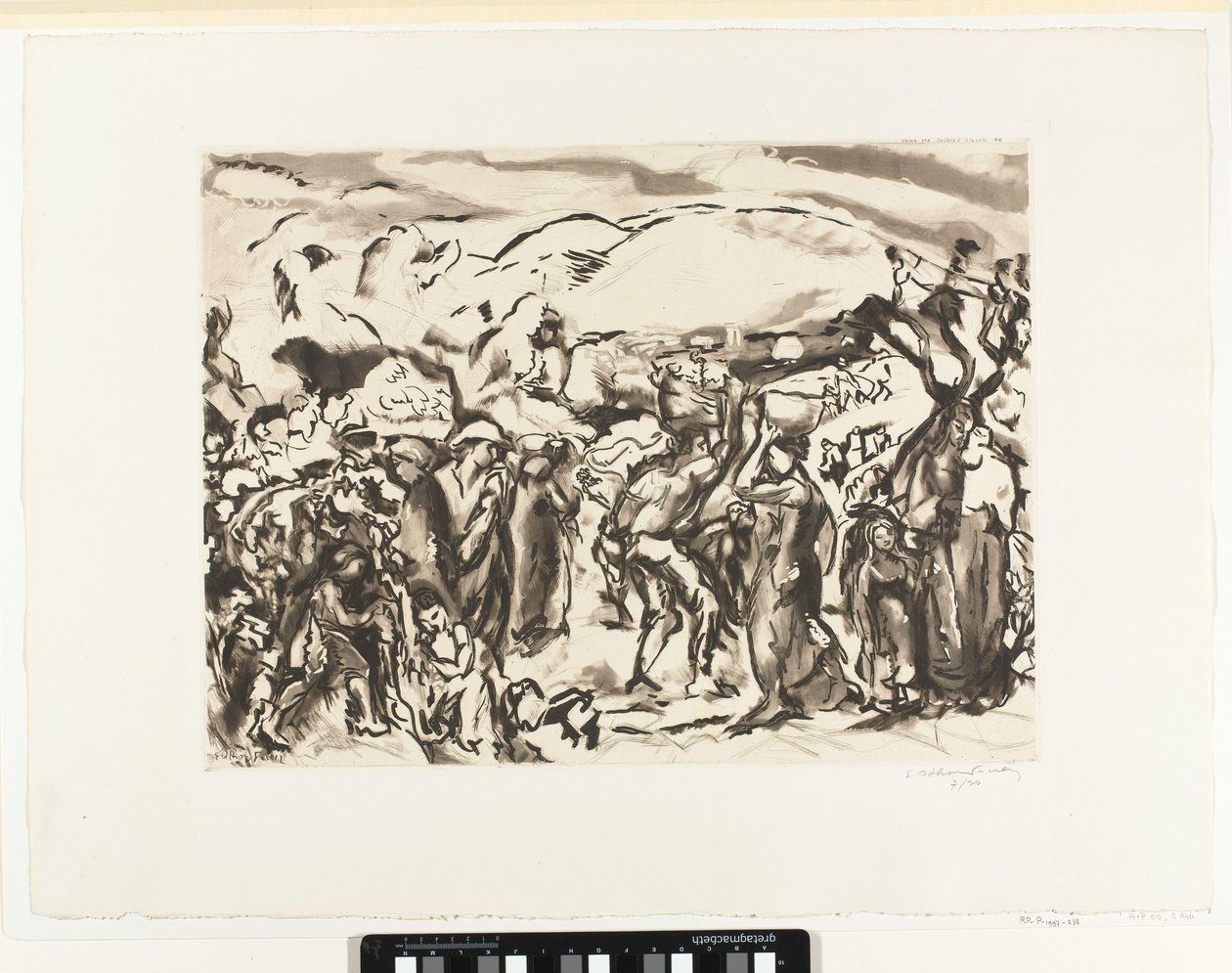 Alakzatok betakarítása Friesz, Les Vendanges (eredeti cím) alkotó: Jacques Villon