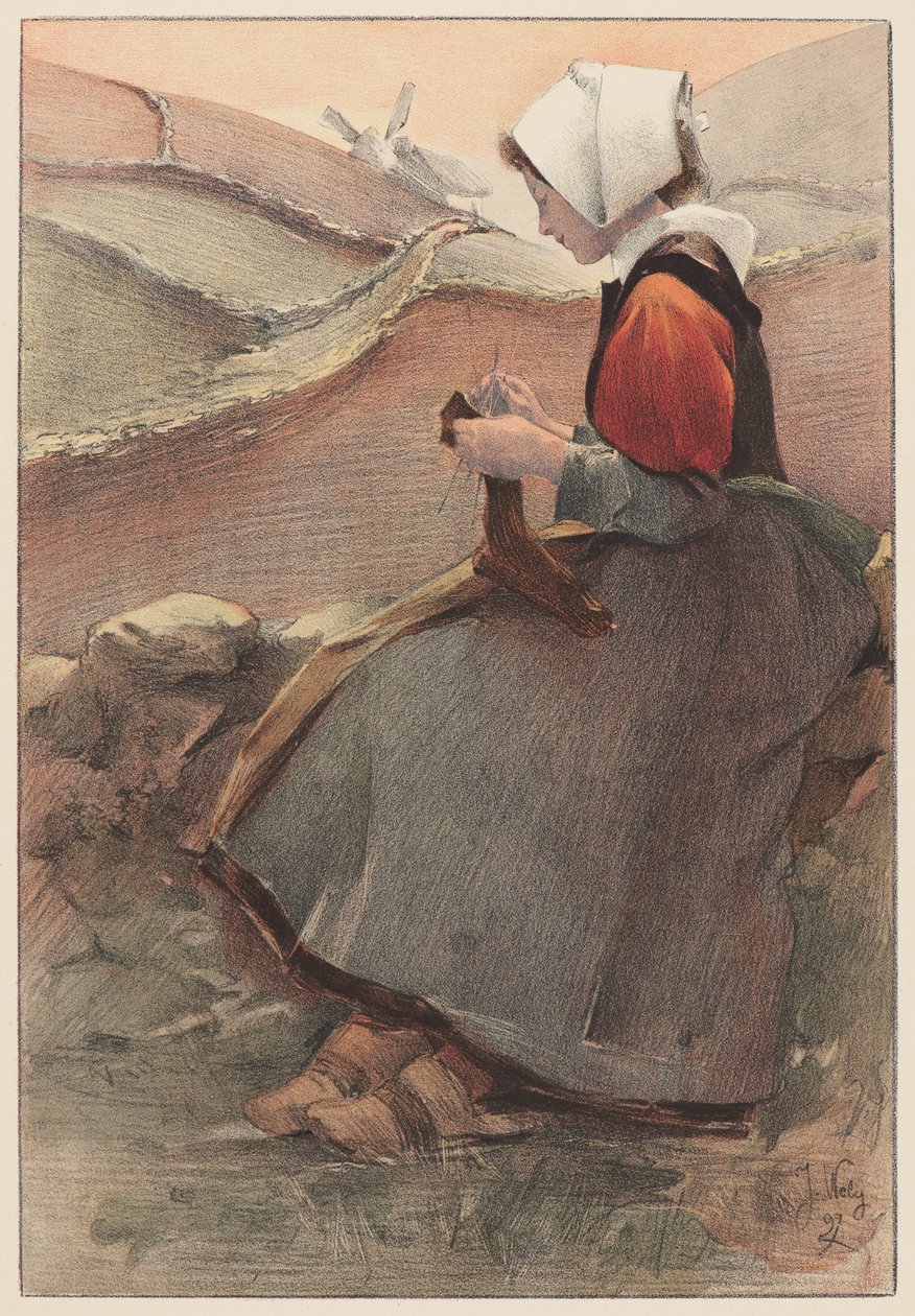 Moor Virág, 1897. alkotó: Jacques Wely