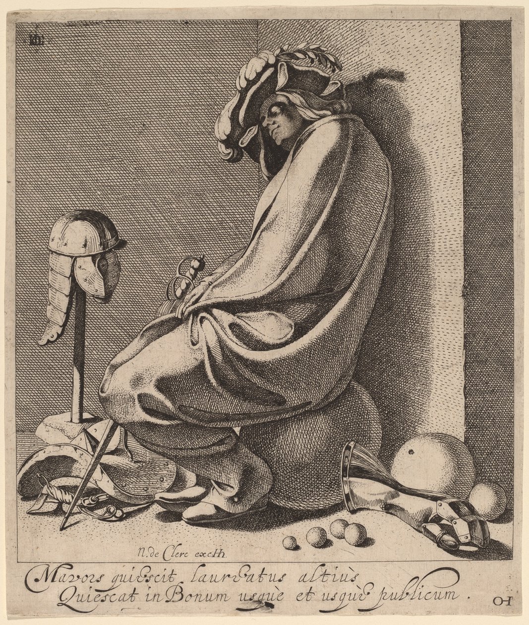 Mars alszik alkotó: Jacques de Gheyn III