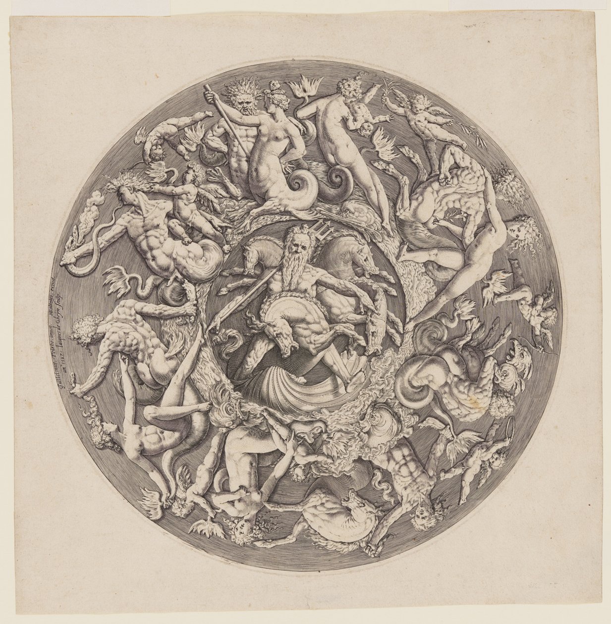Neptun királysága alkotó: Jacques de Gheyn II