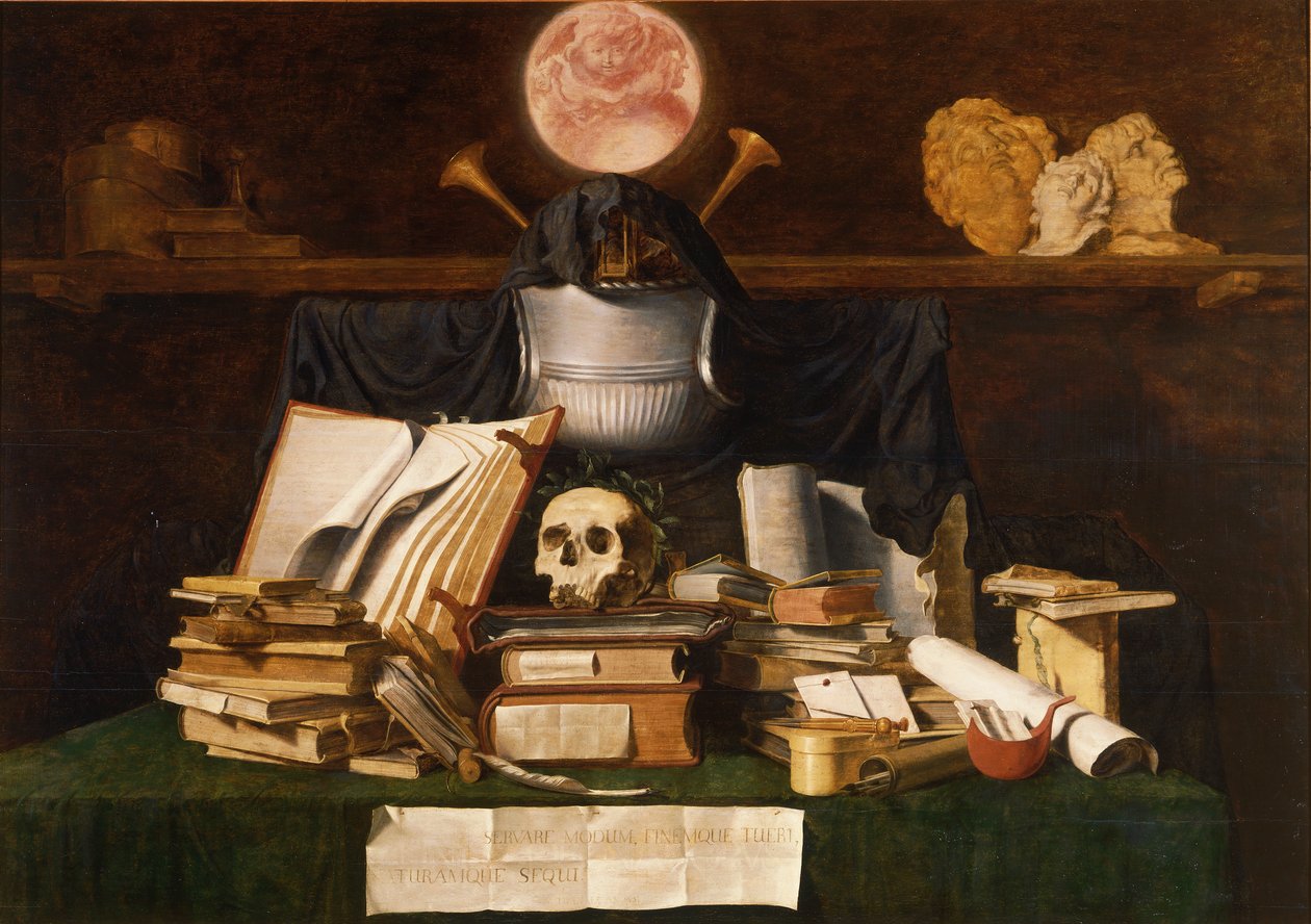 Vanitas csendélet alkotó: Jacques de Gheyn II