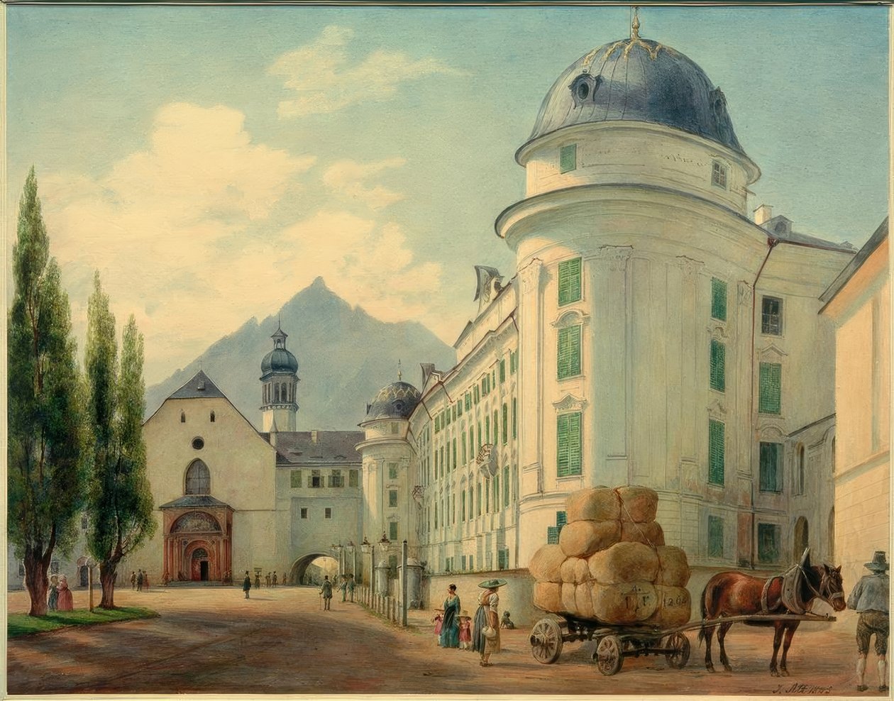 Innsbruck (Tirol, Ausztria), alkotó: Jakob Alt