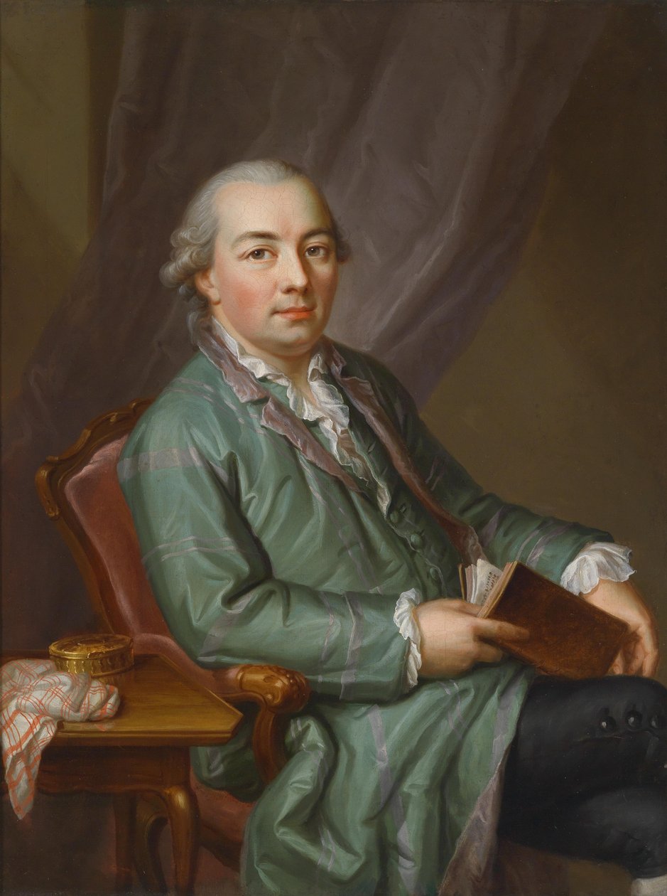 Johannes Jenner portréja (1735-1787) alkotó: Jakob Emanuel Handmann