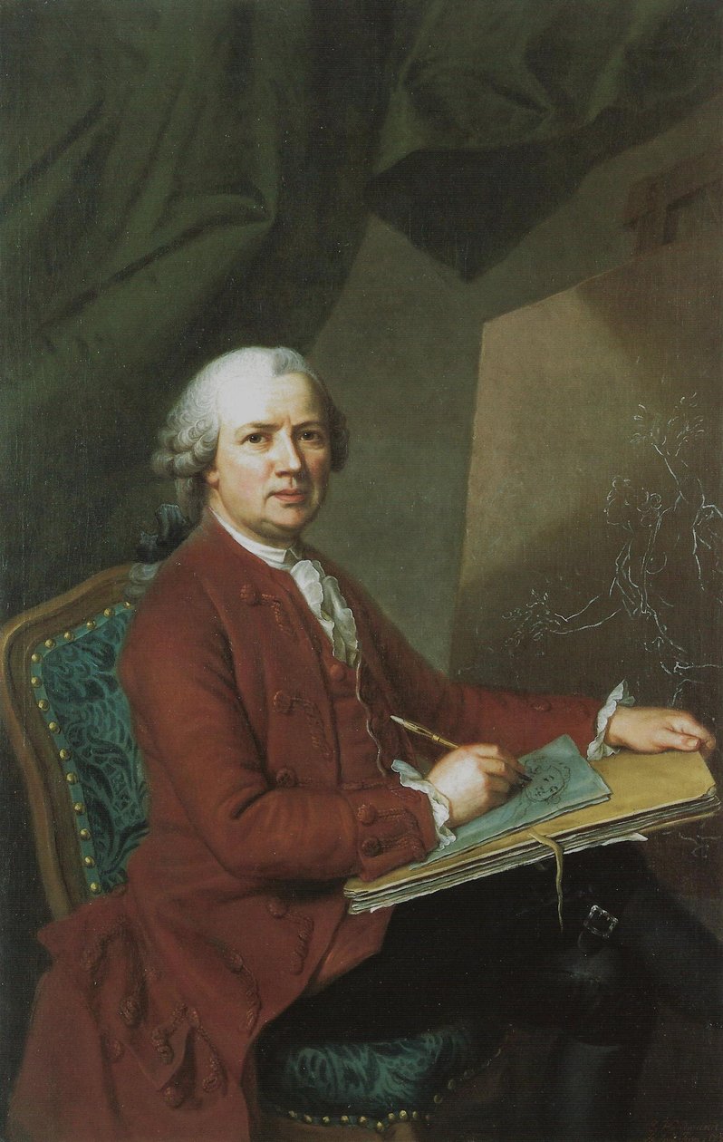 Önarckép alkotó: Jakob Emanuel Handmann
