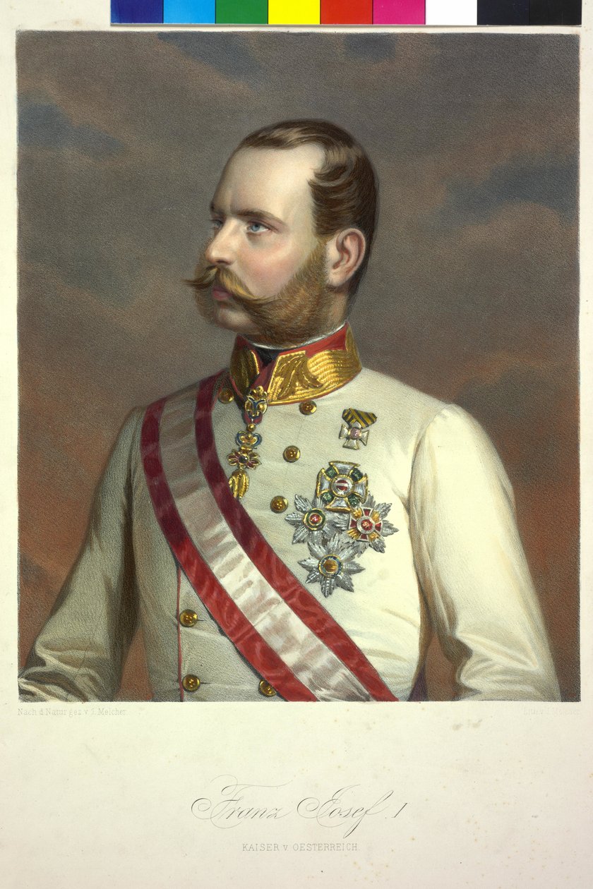 I. Ferenc József osztrák császár alkotó: Jakob Melcher