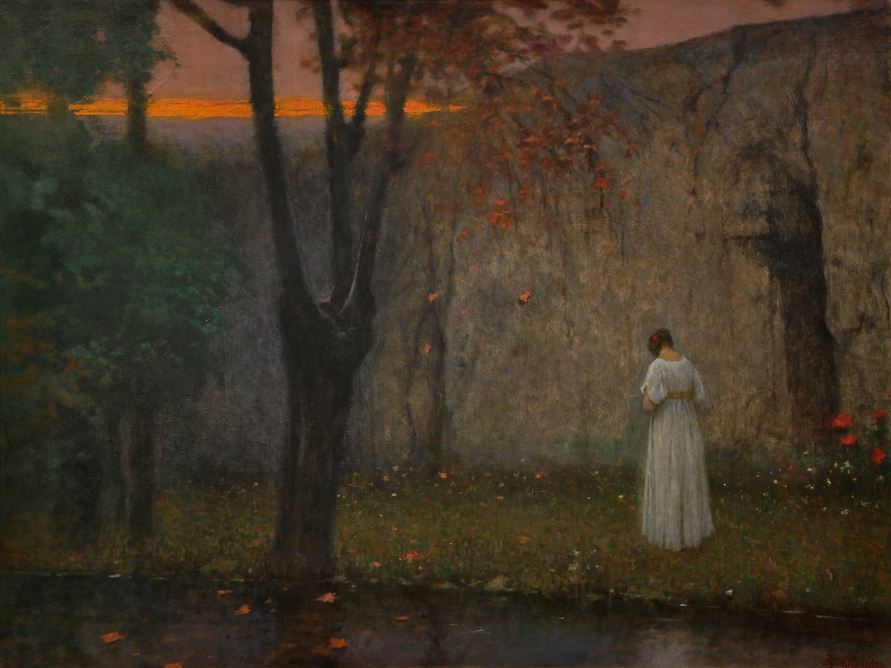 Őszi hajnal, 1910 alkotó: Jakub Schikaneder