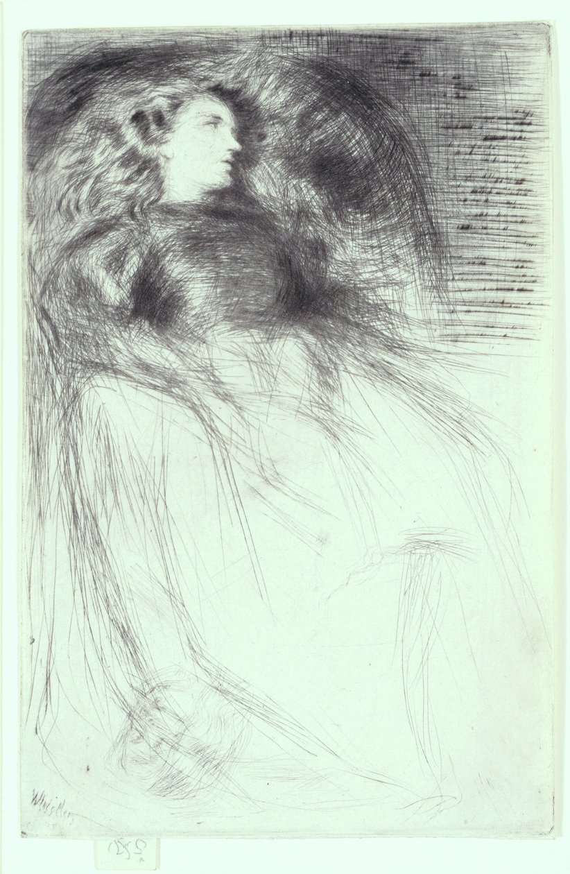 Weary, 1863 (szárazhús és rulett) alkotó: James Abbott McNeill Whistler