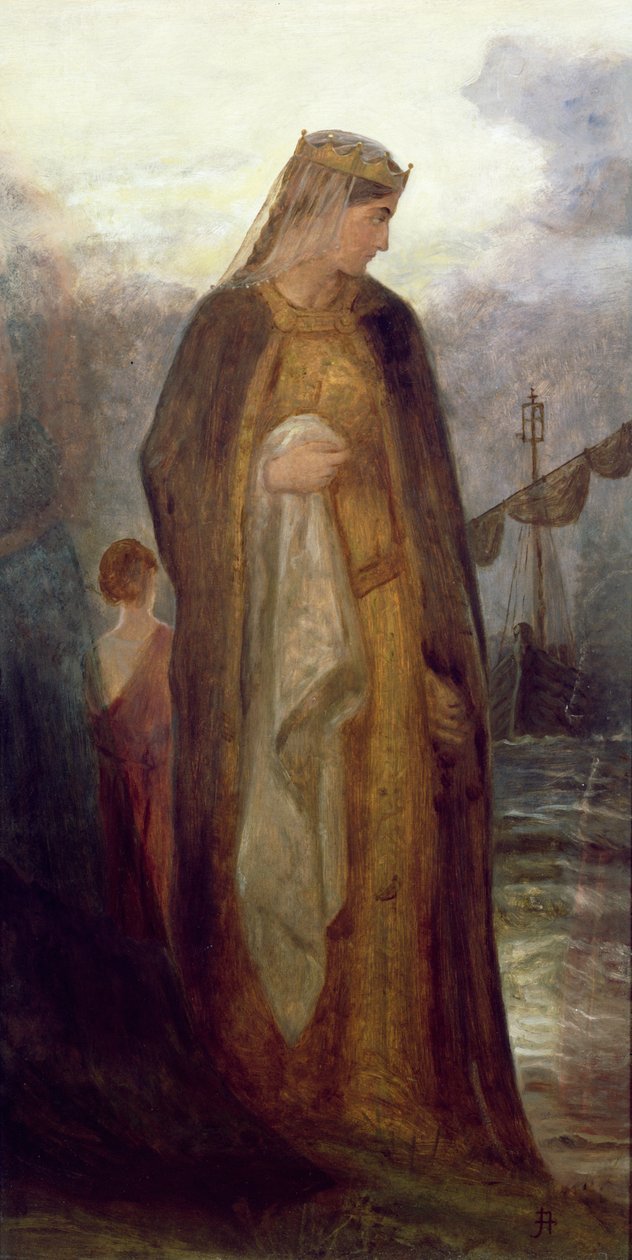Guinevere királynő, 1860 alkotó: James Archer