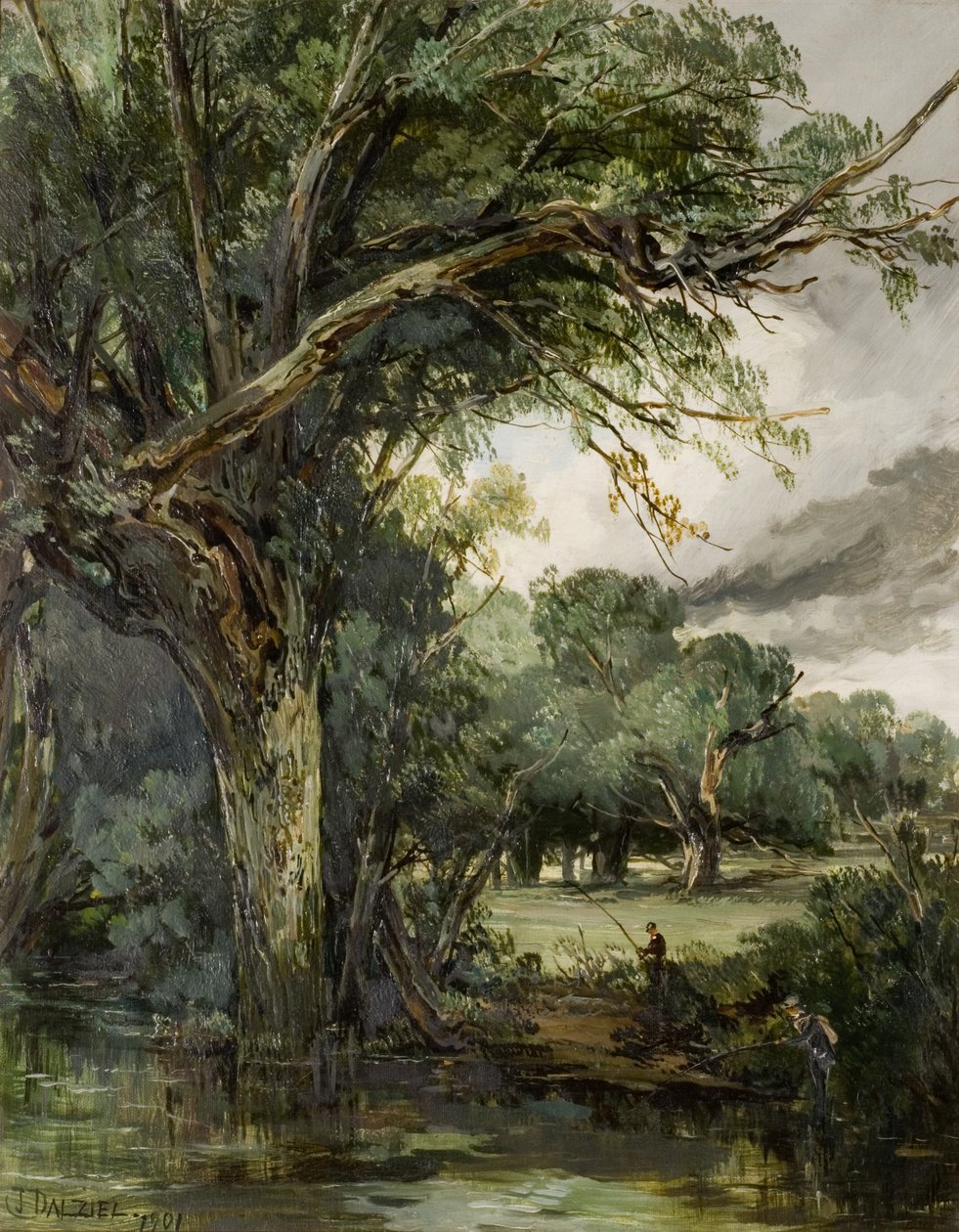 fás táj alkotó: James B. Dalziel
