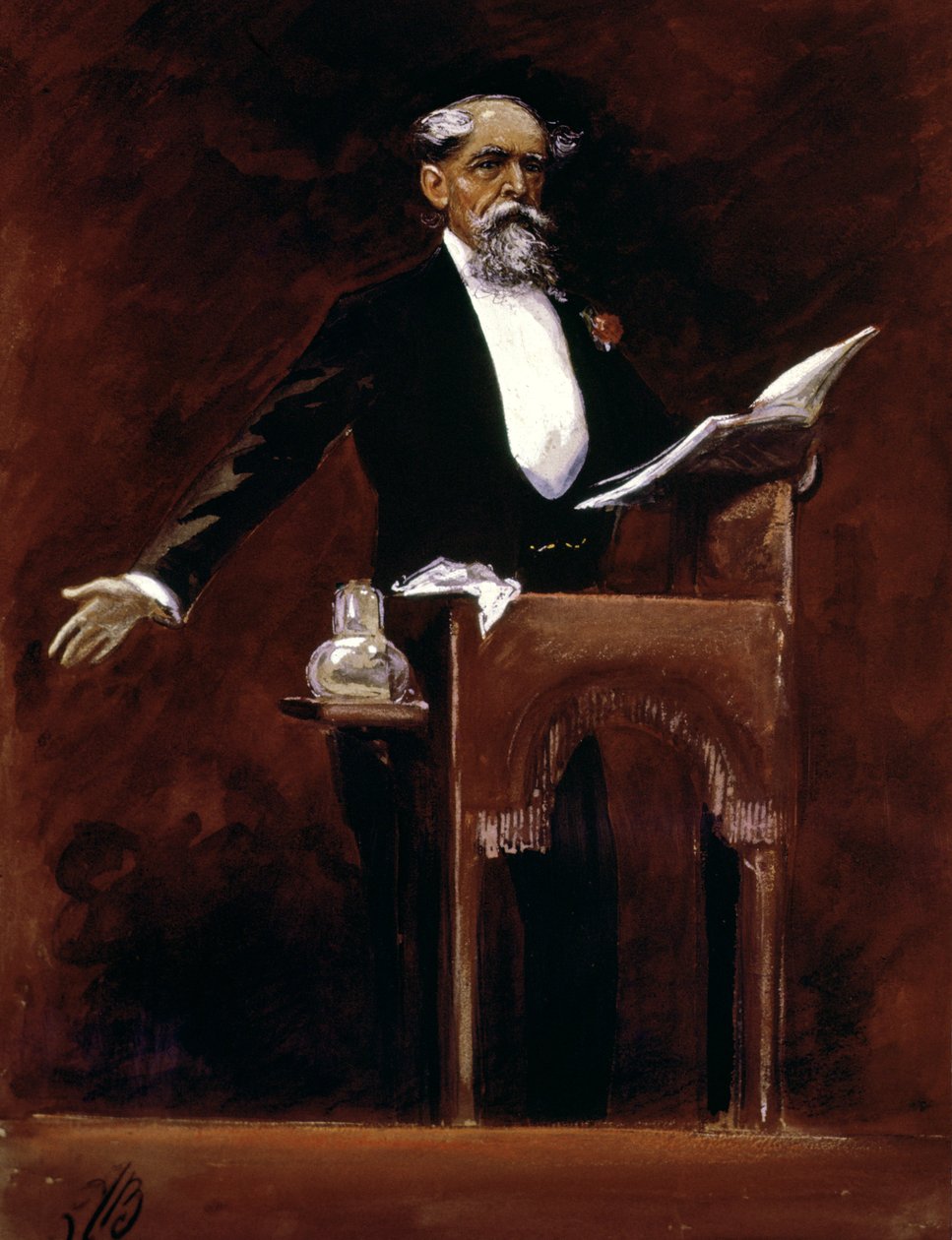 Charles Dickens (1812-70) alkotó: James Bacon