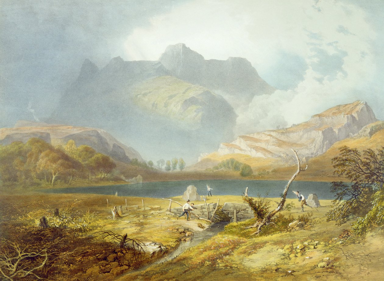 Langdale Pikes, „The English Lake District”, 1853 (a részletekért lásd a 90425-ös számot) alkotó: James Baker Pyne