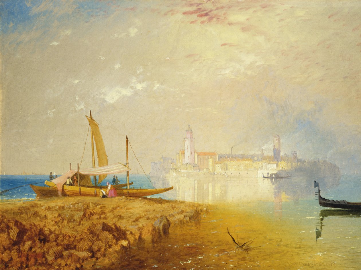 Murano szigete, 1867-69 alkotó: James Baker Pyne