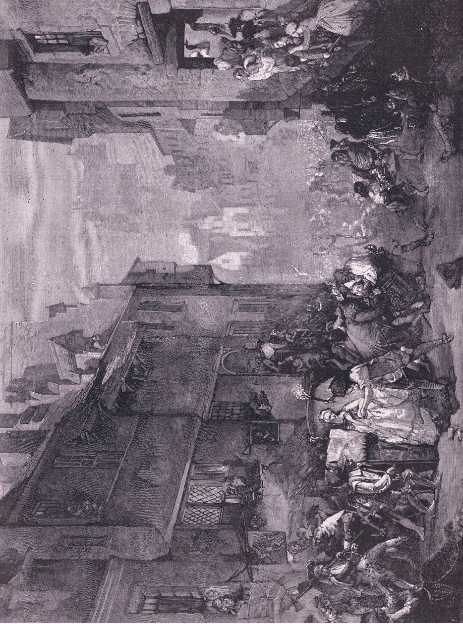 A Porteous Mob alkotó: James Drummond