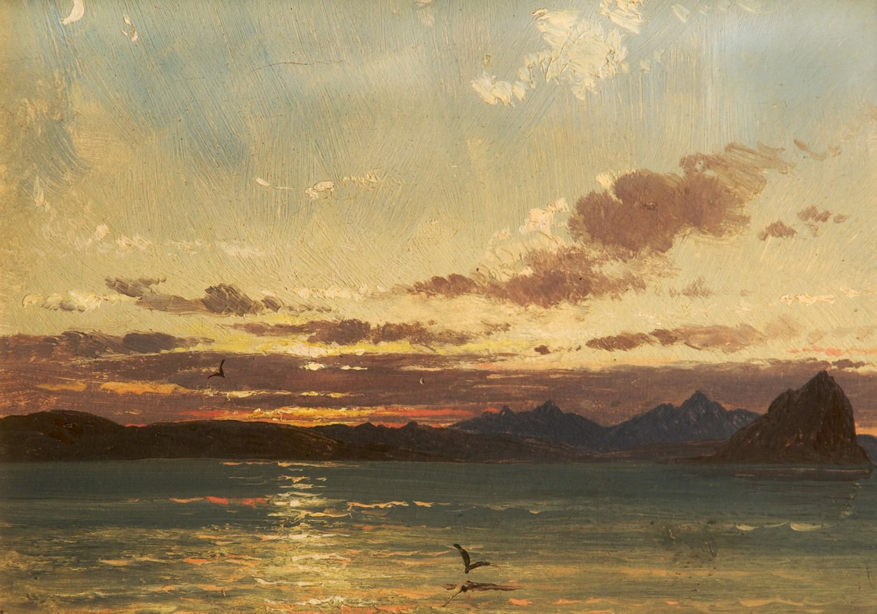 Arran-sziget, 1840-75 körül alkotó: Francis Danby