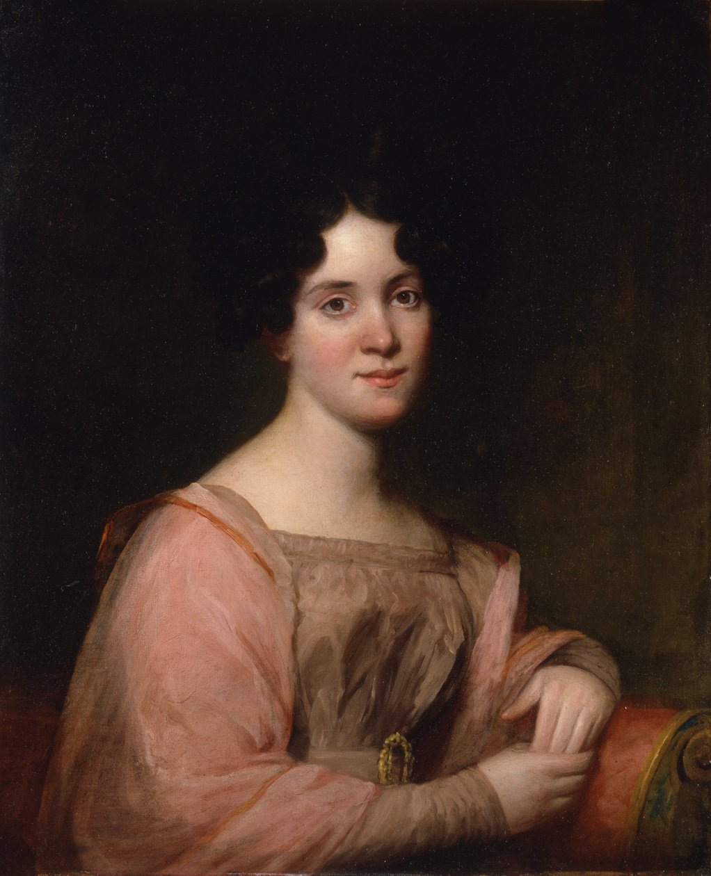 Catherine Reed, 1831 (olaj, fapanel) alkotó: James Frothingham