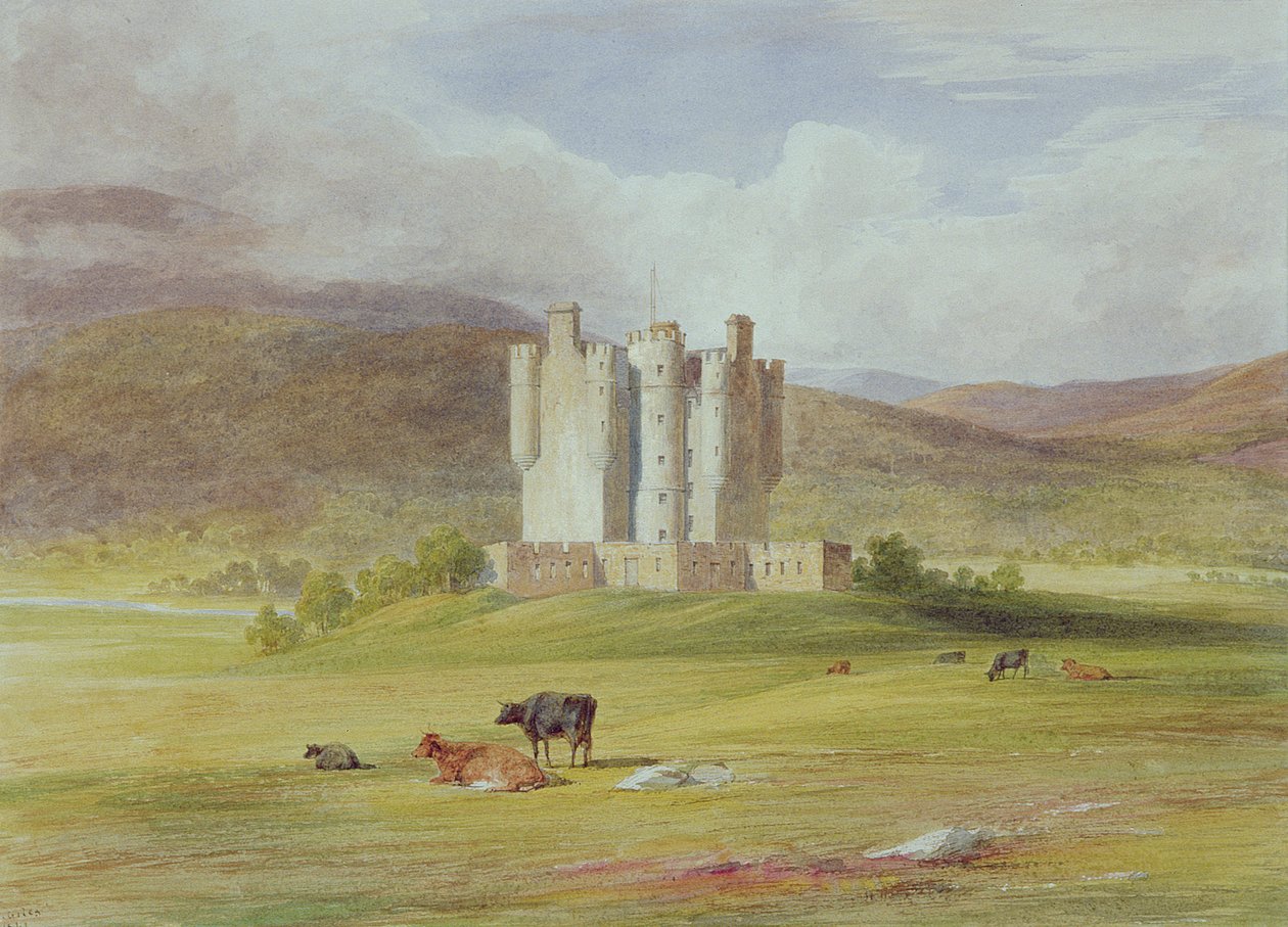 Braemar kastély, 1841 alkotó: James Giles