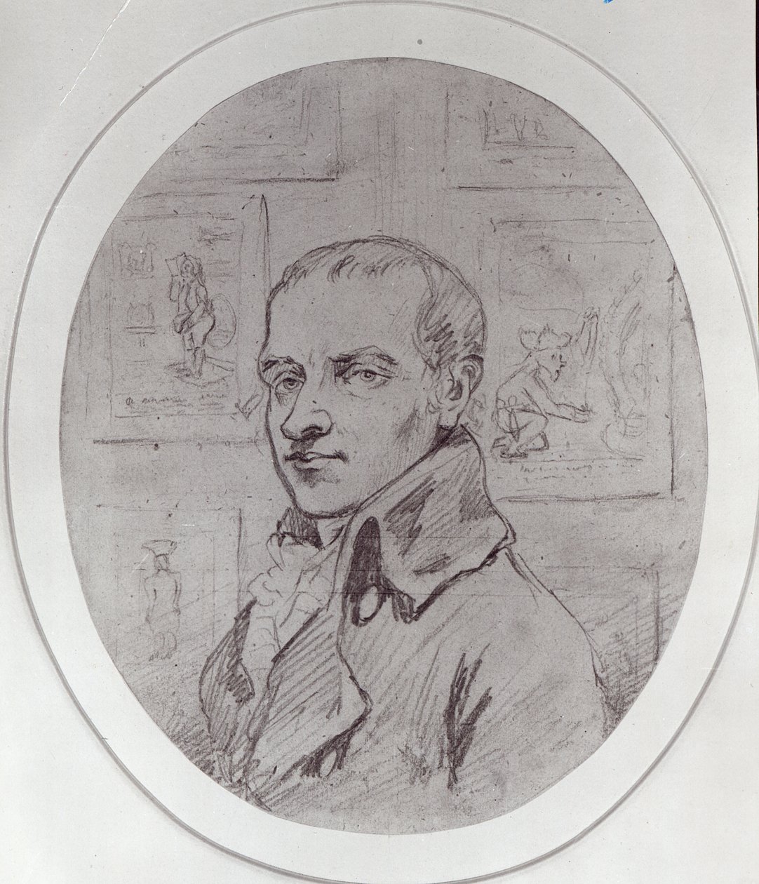 Önarckép alkotó: James Gillray