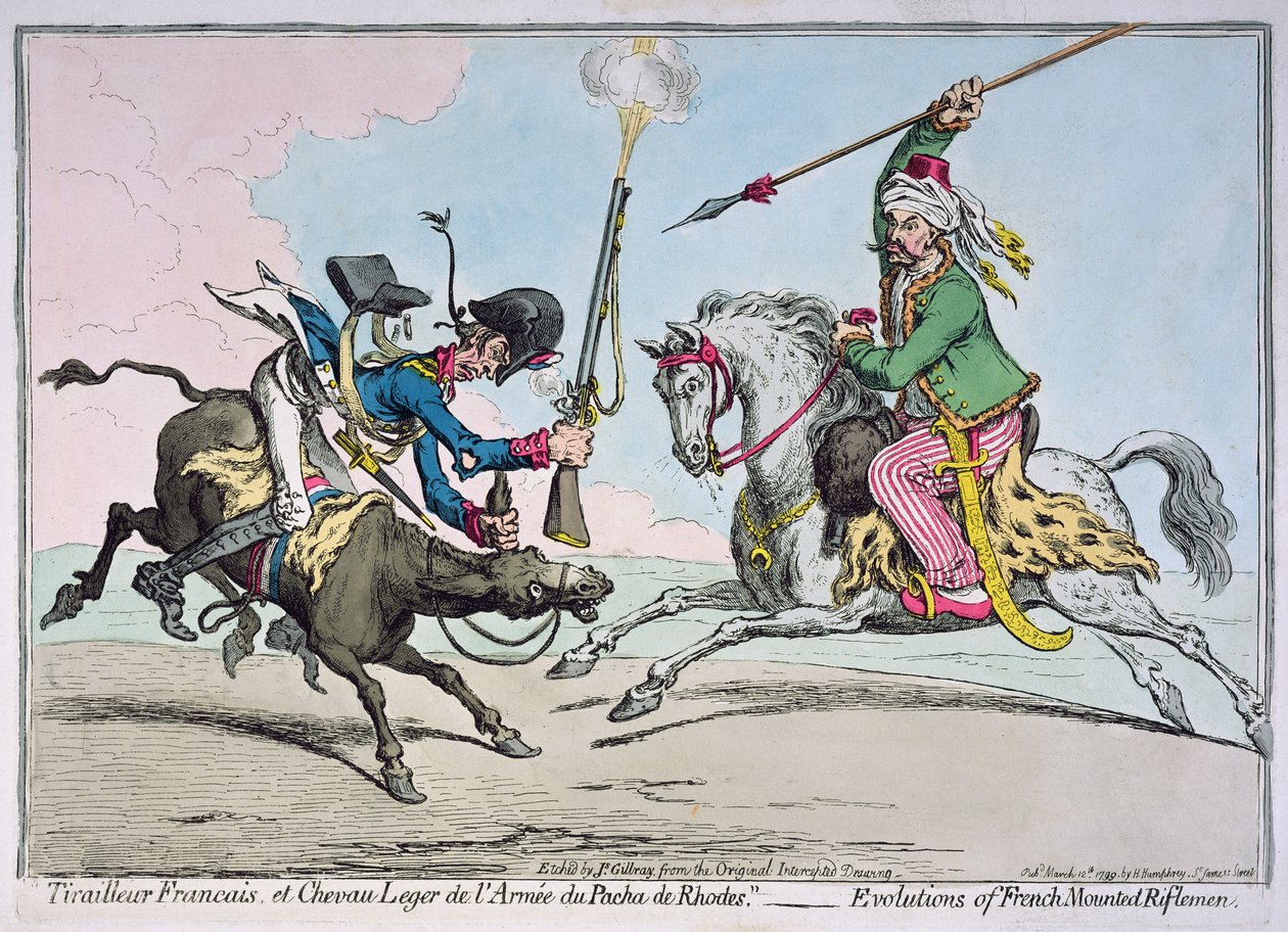 "French Tirailleur et Chevau leger de l