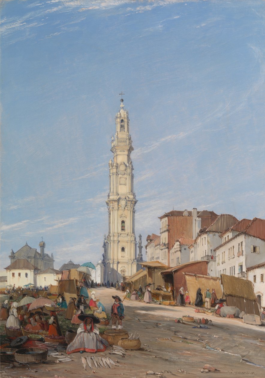 Torre Dos Clerigos, Porto, Portugália alkotó: James Holland