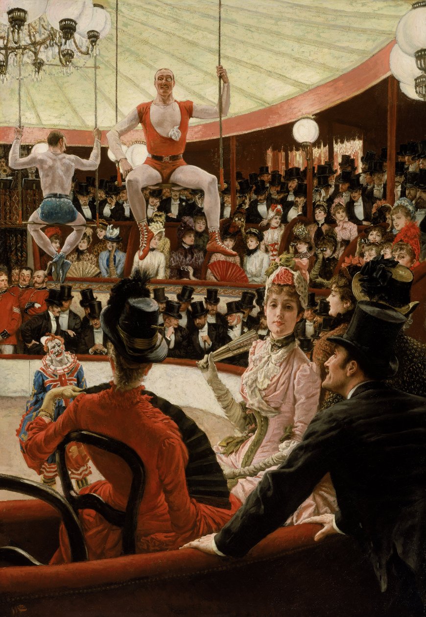 Párizsi nők- A cirkusz szerelmese alkotó: James Jacques Joseph Tissot