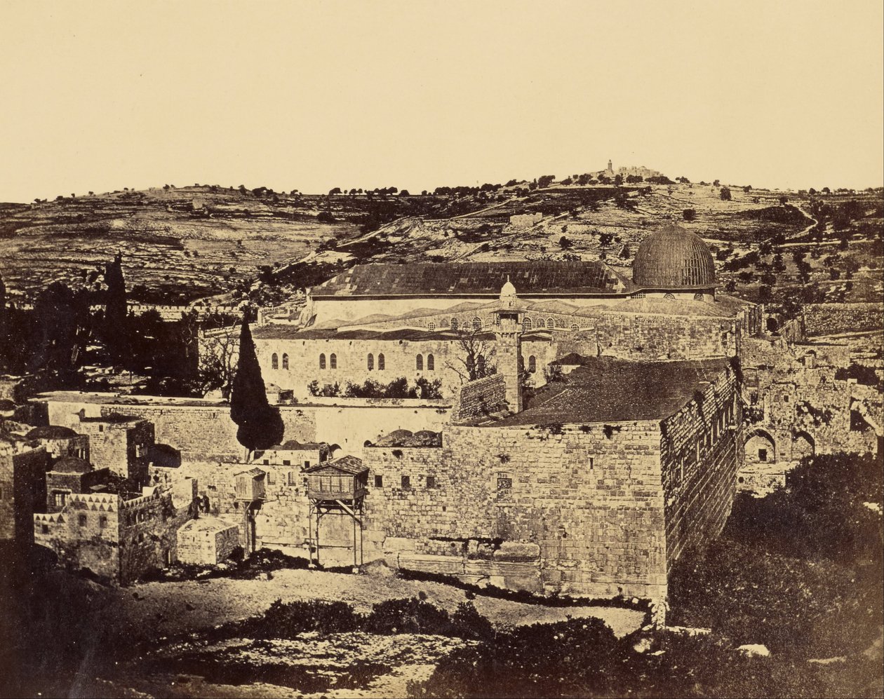 (A Mosk (sic) el-Aska, Solomons Gate) alkotó: James Robertson