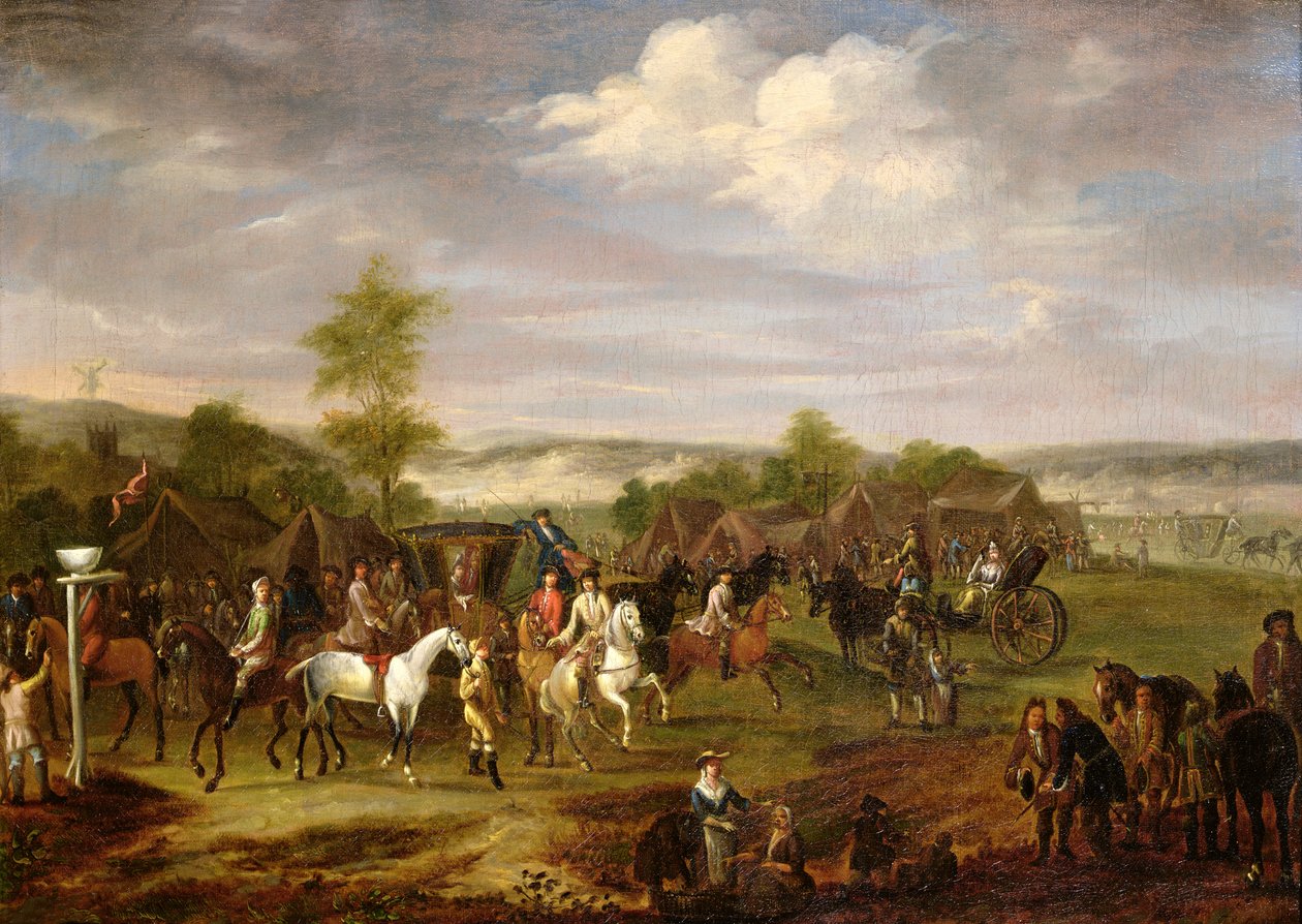 Találkozó Clifton és Rawcliffe Ingsben, Yorkban, 1709 szeptemberében alkotó: James Ross