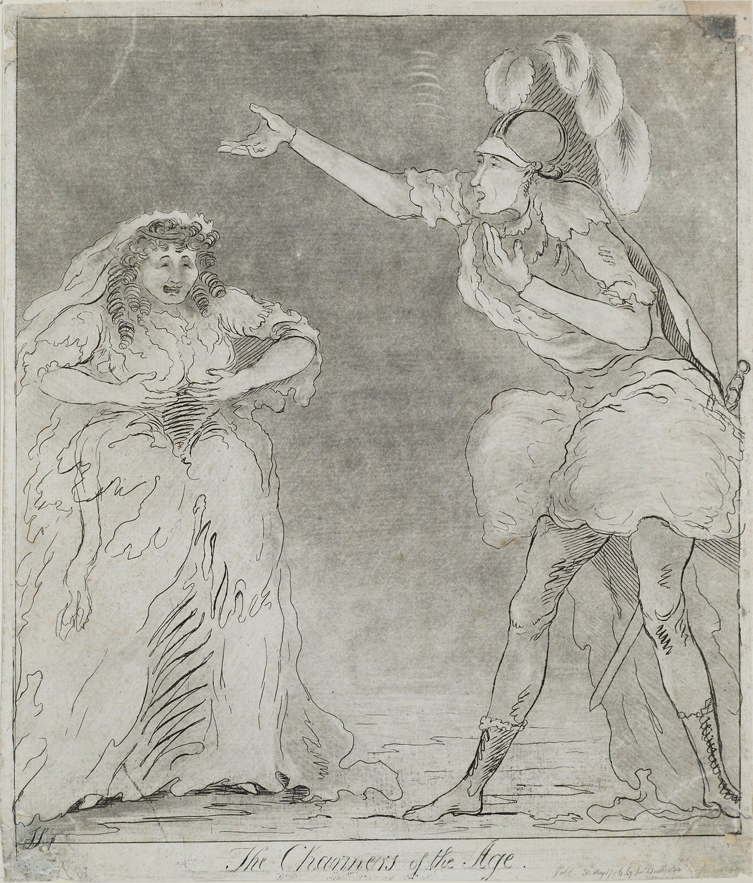 A kor bájosai, 1786 alkotó: James Sayers