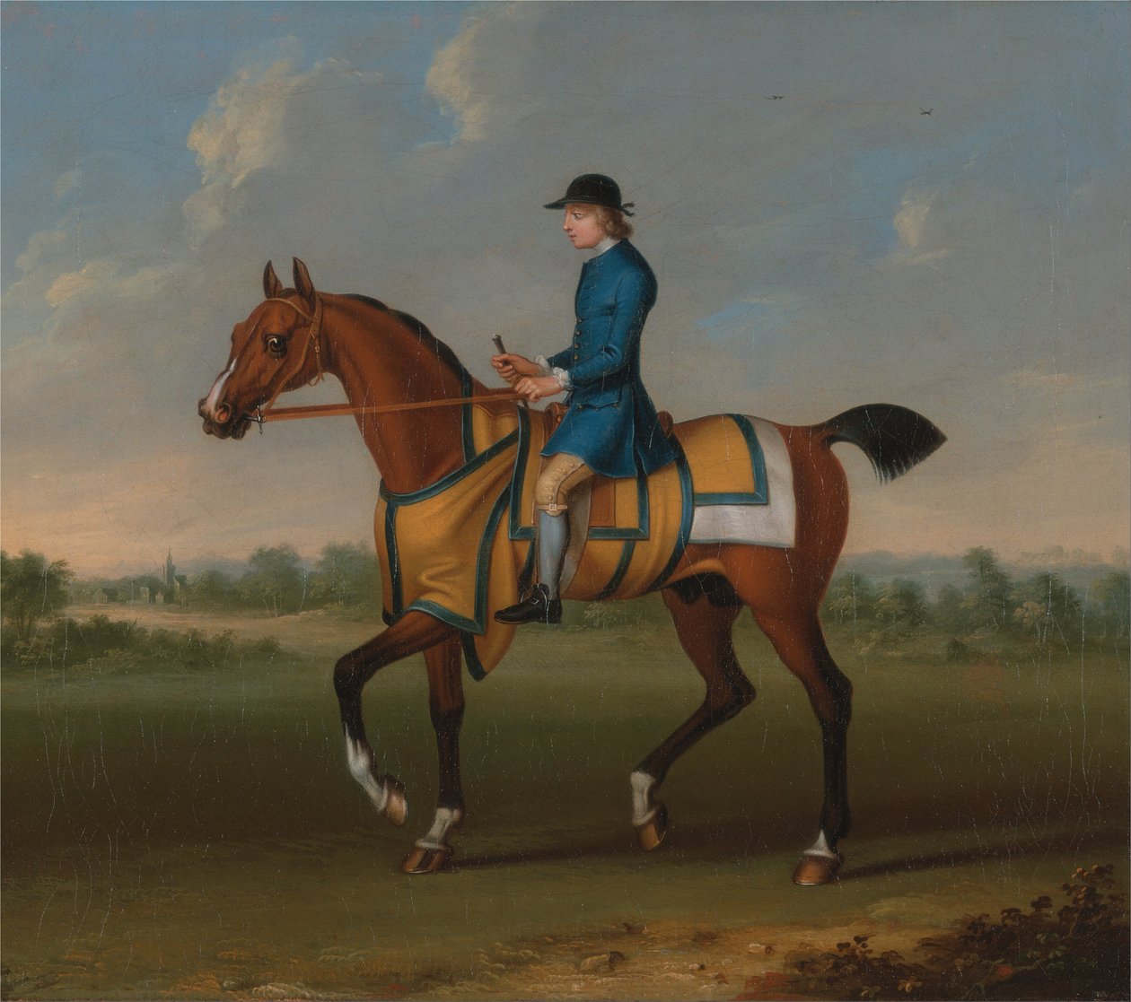 Bay Racehorse Jockey Up alkotó: James Seymour