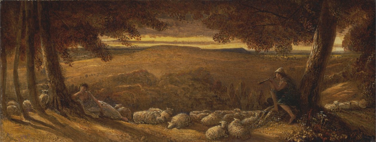 Esti legelő alkotó: James Smetham