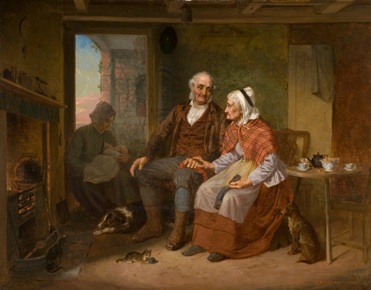 John Anderson, én Jo, John, 1877 alkotó: James Stokeld