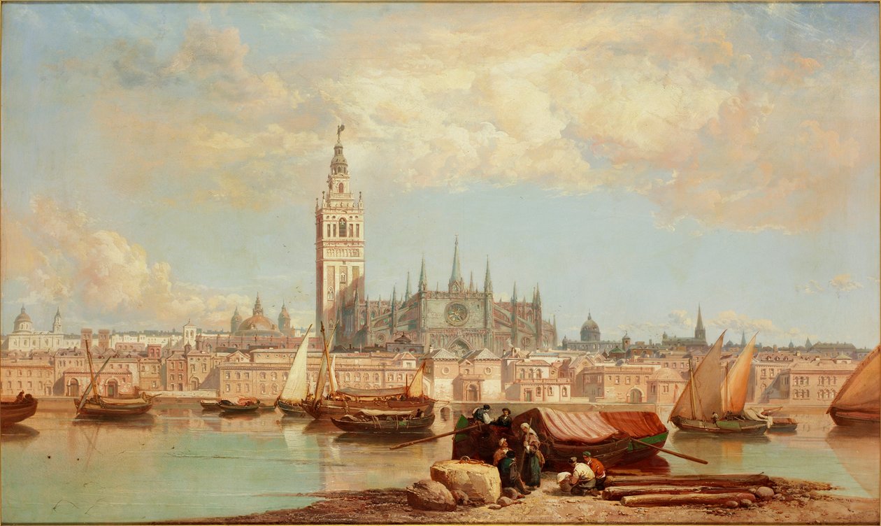 Sevilla, Spanyolország, 1870-71 alkotó: James Webb