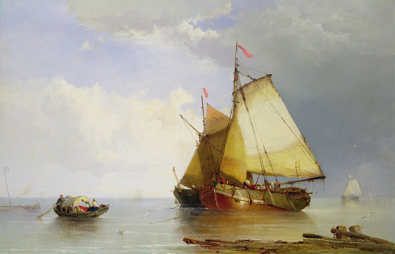 Nyugodt szállítás, 1869 alkotó: James Webb
