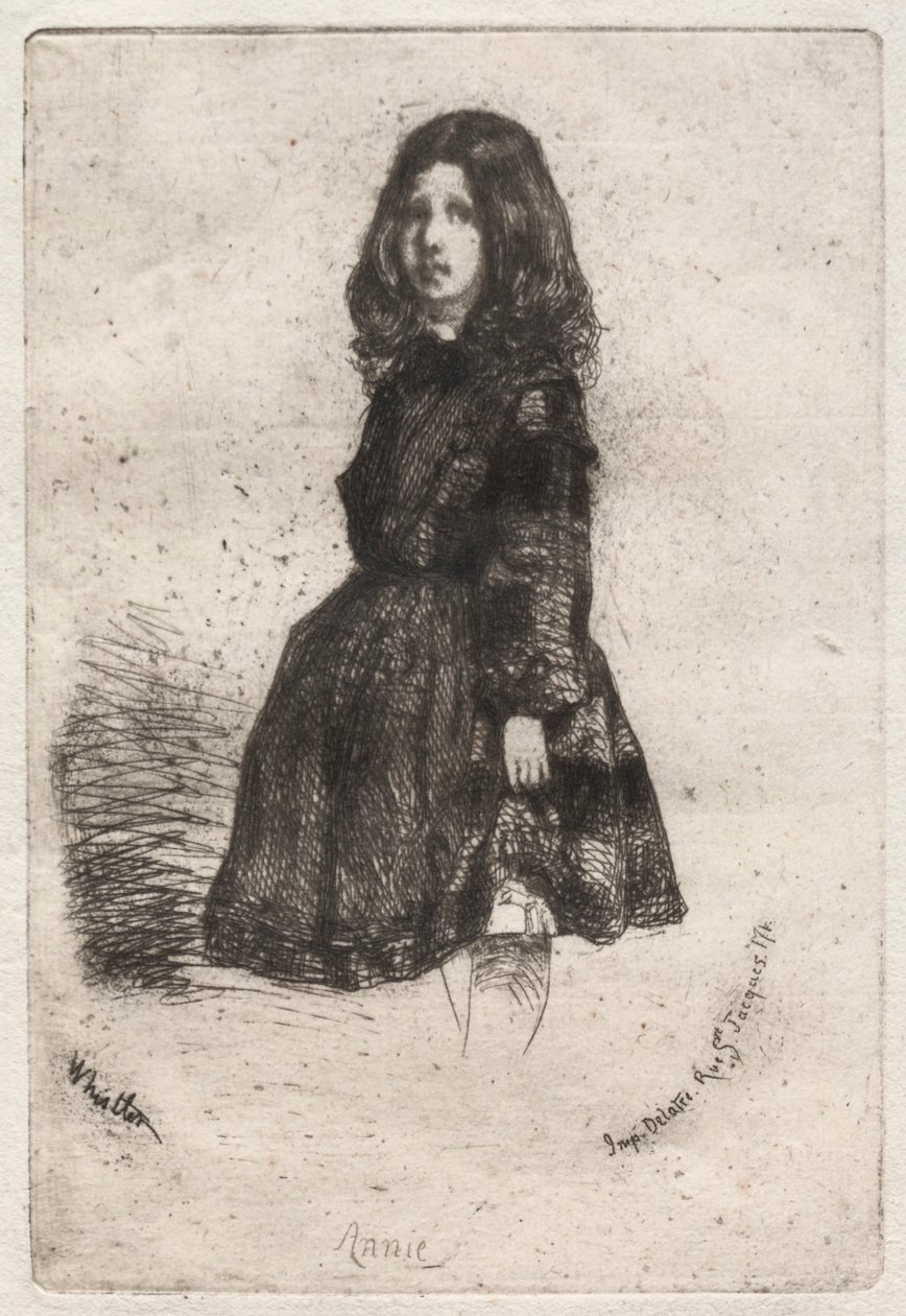 Annie. alkotó: James Abbott McNeill Whistler