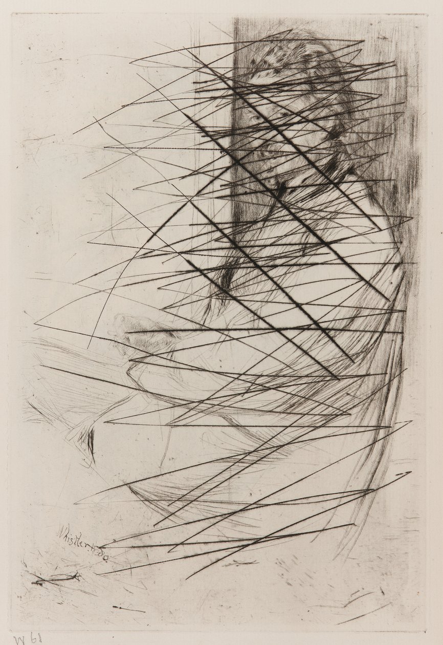 Axenfeld, 1860. alkotó: James Abbott McNeill Whistler