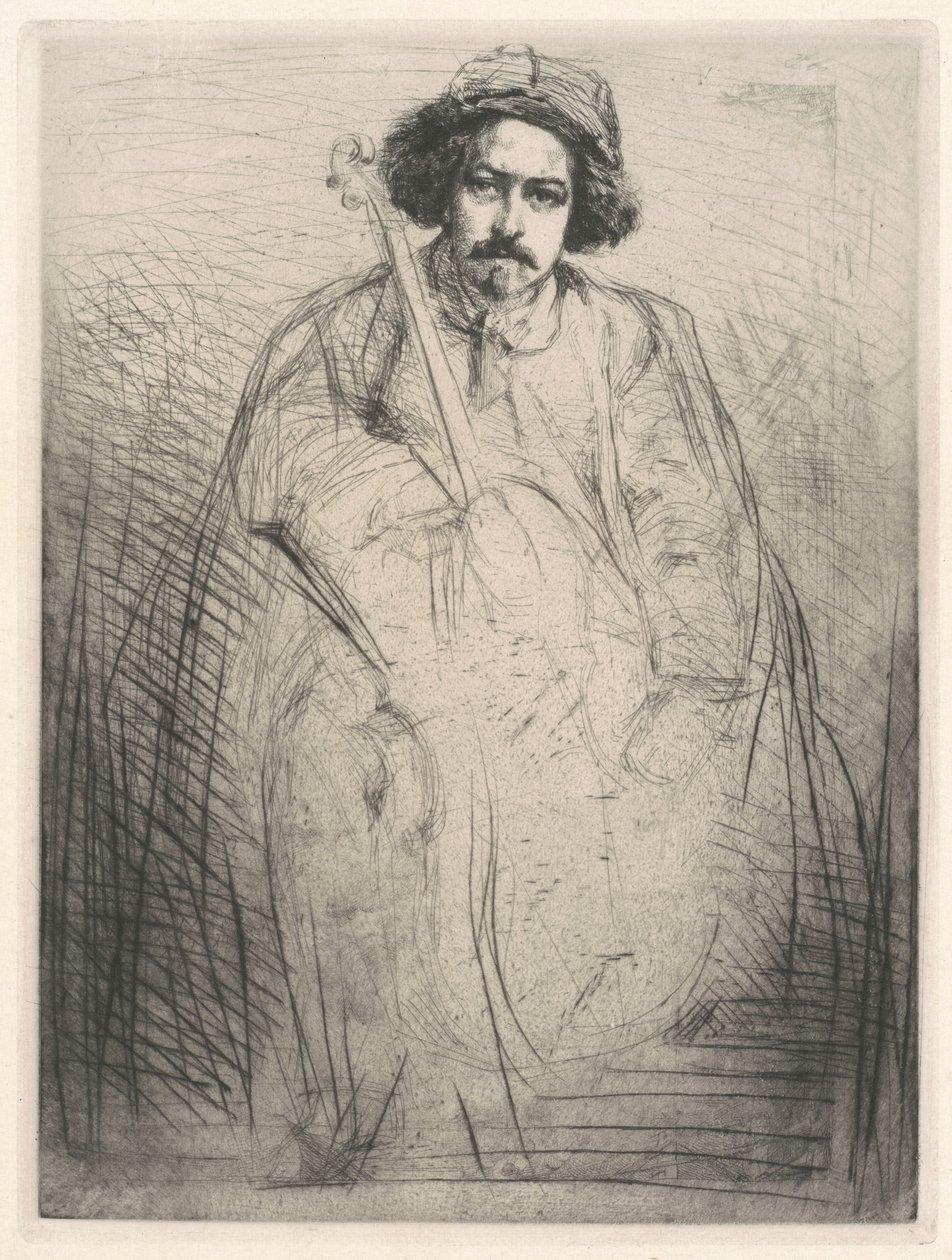 Becquet, 1871. alkotó: James Abbott McNeill Whistler