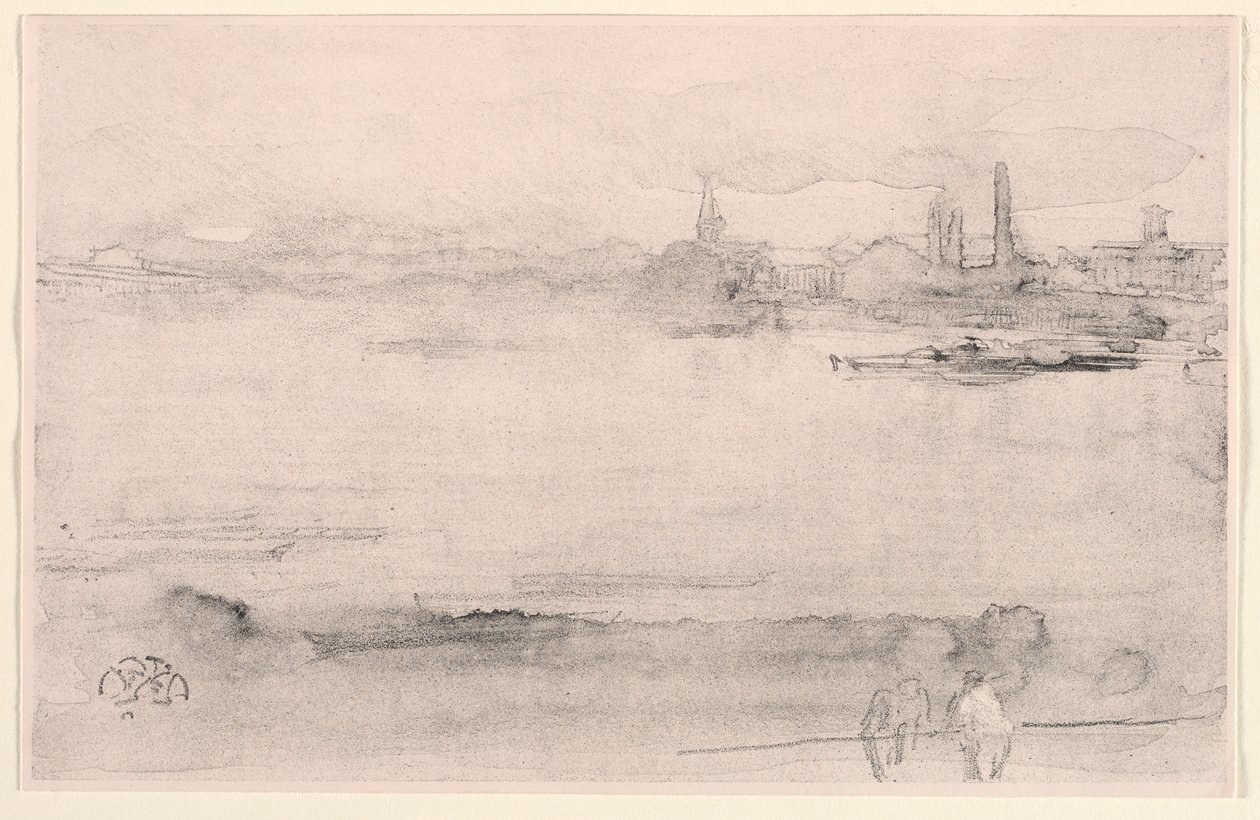 Kora reggel, 1898. alkotó: James Abbott McNeill Whistler
