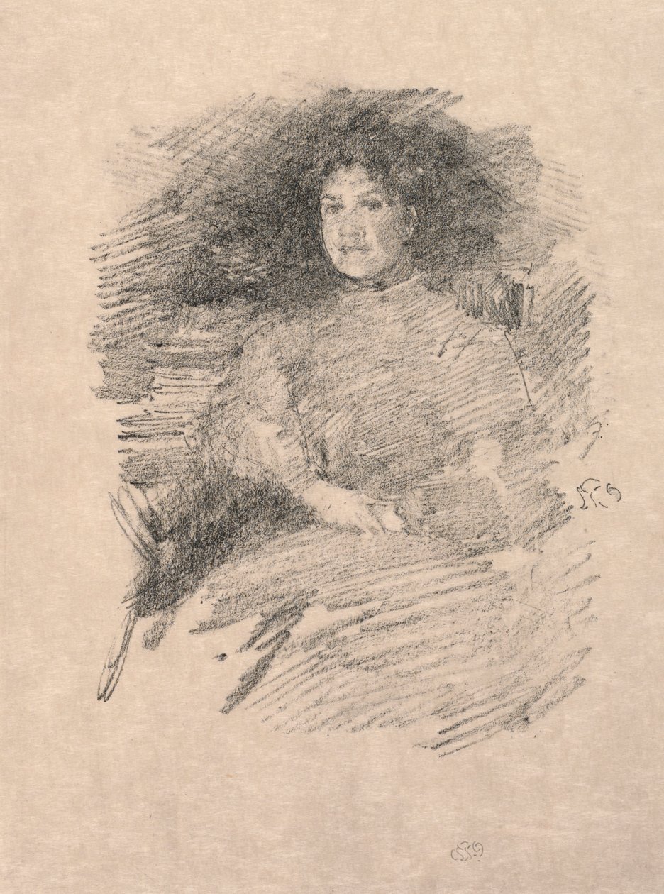 Firelight Mrs. Pennell, 1896. alkotó: James Abbott McNeill Whistler