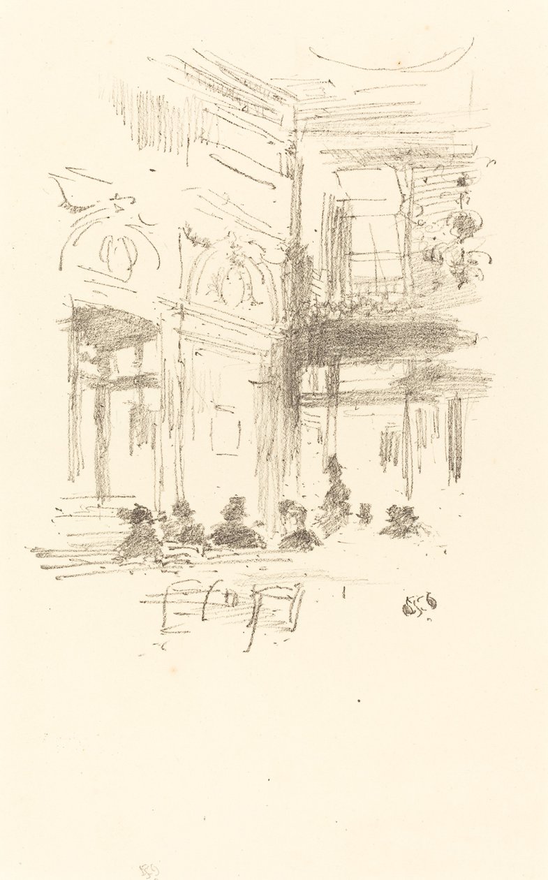 Gatti, 1890. alkotó: James Abbott McNeill Whistler