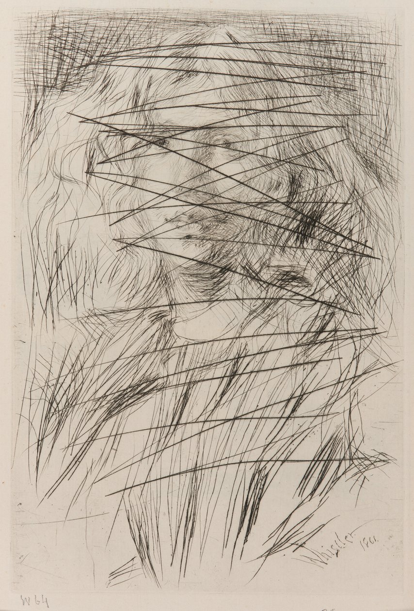 Jo, 1861. alkotó: James Abbott McNeill Whistler