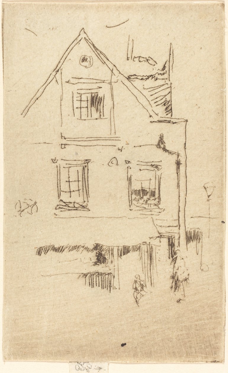 A kis Maunderé. alkotó: James Abbott McNeill Whistler