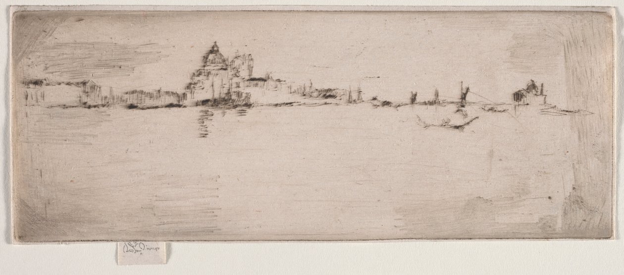 Kis üdvözlet. alkotó: James Abbott McNeill Whistler