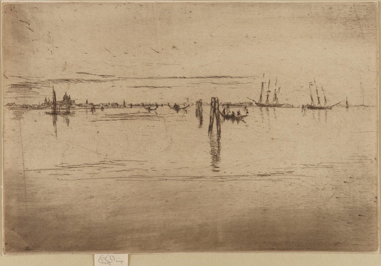 Hosszú lagúna, 1879-1880. alkotó: James Abbott McNeill Whistler