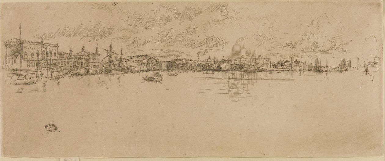 Hosszú Velence, 1879-1880. alkotó: James Abbott McNeill Whistler