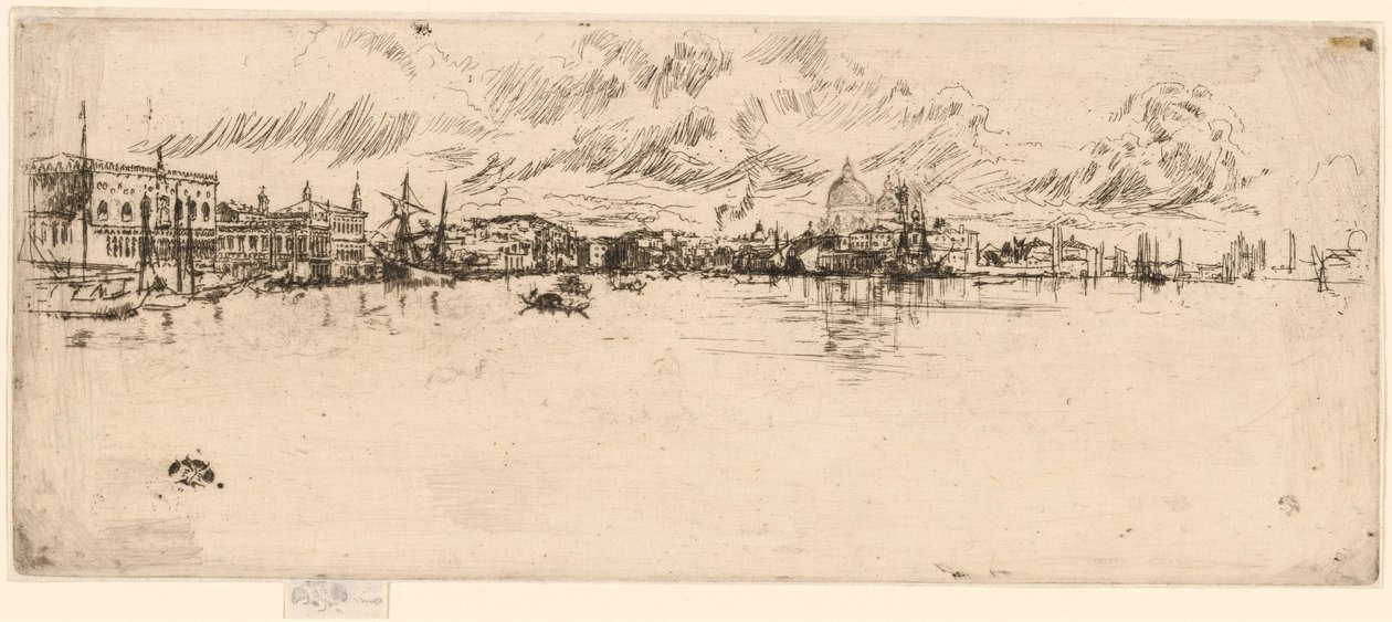 Hosszú Velence, 18791880. alkotó: James Abbott McNeill Whistler