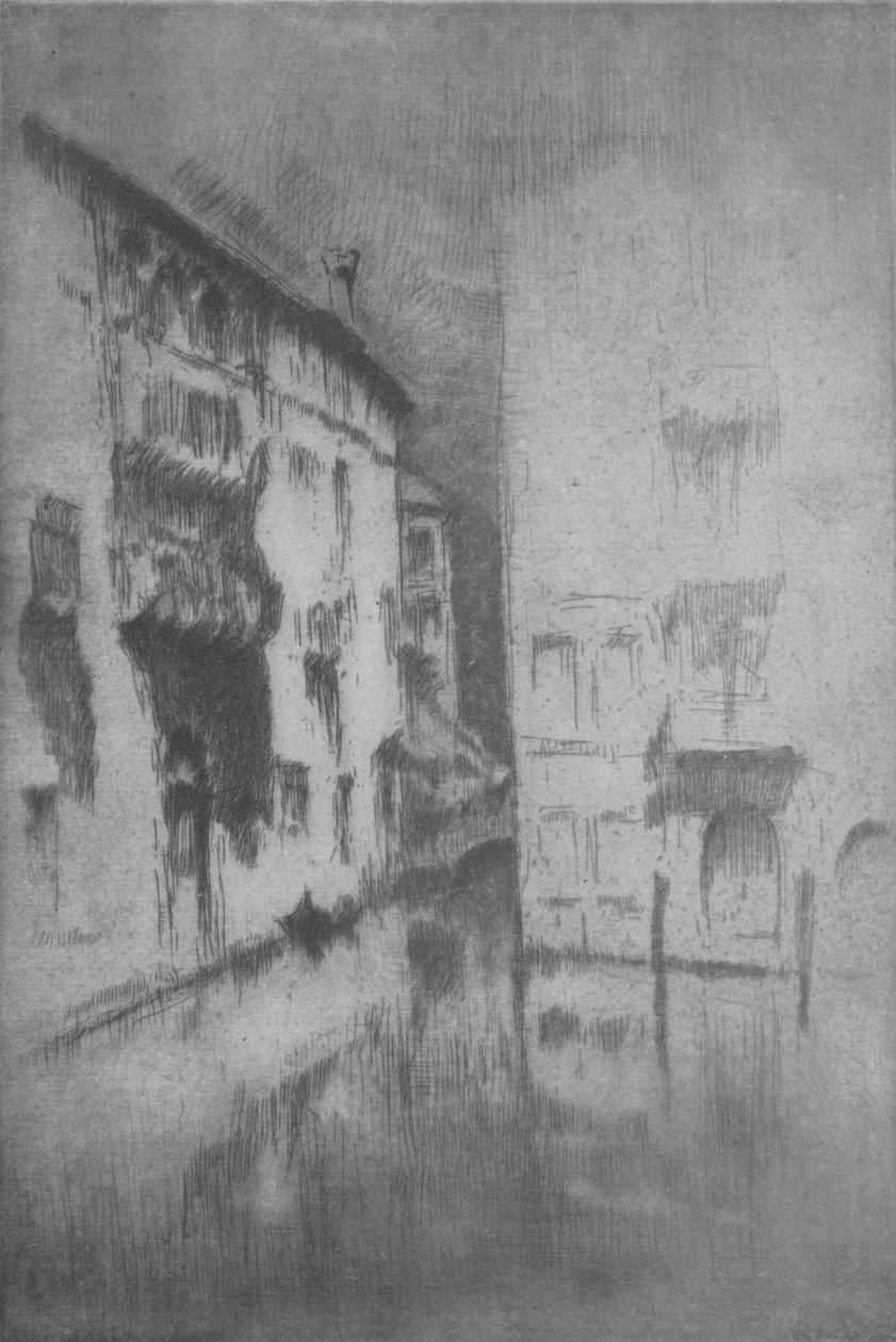 Nocturne – Paloták, 1878, 1904 alkotó: James Abbott McNeill Whistler