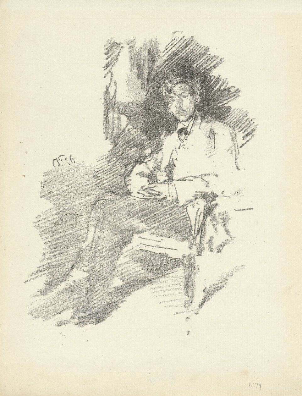 Walter Sickert portréja alkotó: James Abbott McNeill Whistler